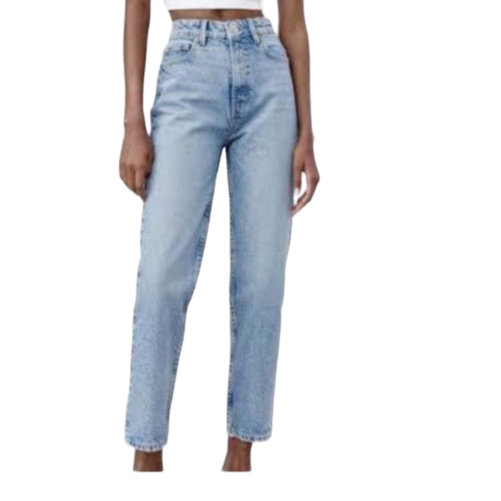 Zara Light Blue High Rise Women's Jeans